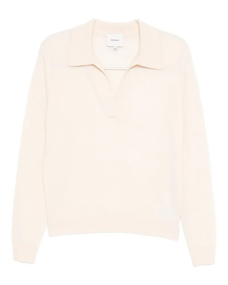 Reformation Westley Oberteil - Nude Nude