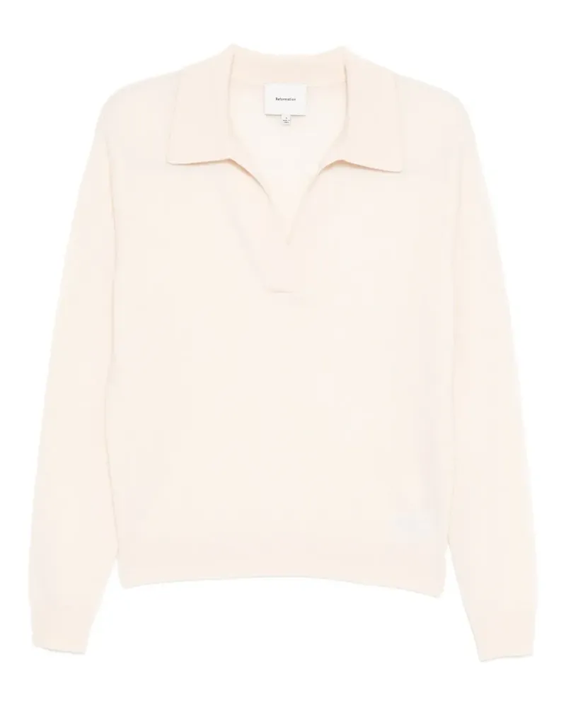 Reformation Westley Oberteil - Nude Nude