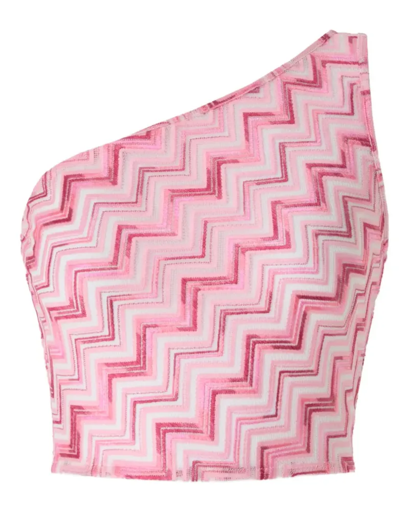 Missoni Tanktop mit Zickzackmuster - Weiß Weiß
