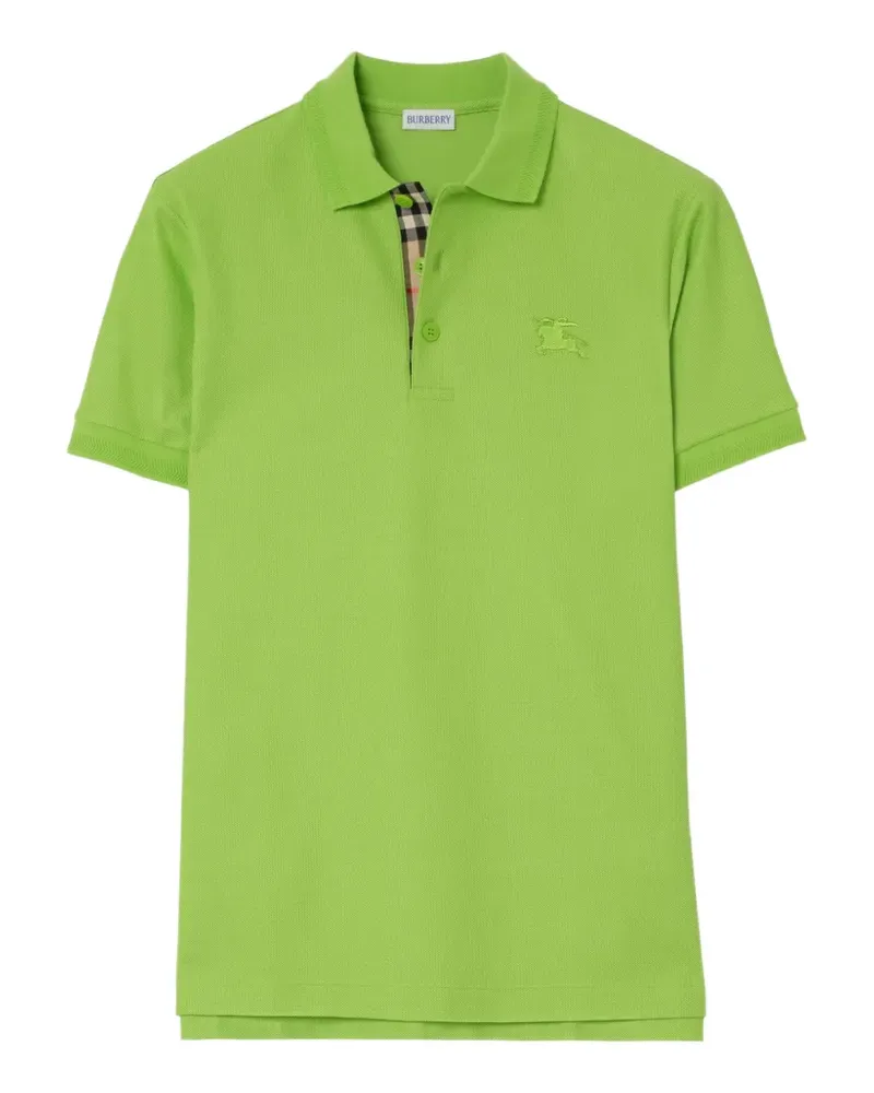 Burberry cotton polo shirt - Grün Grün