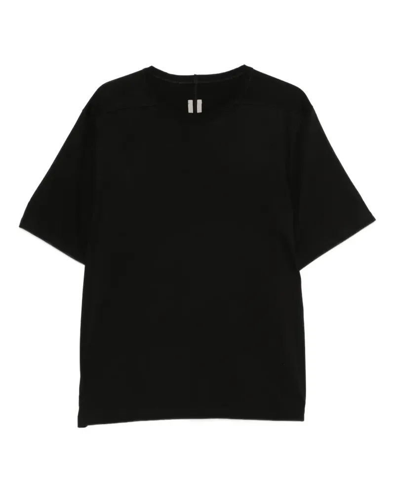 Rick Owens T-Shirt mit rundem Ausschnitt - Schwarz Schwarz