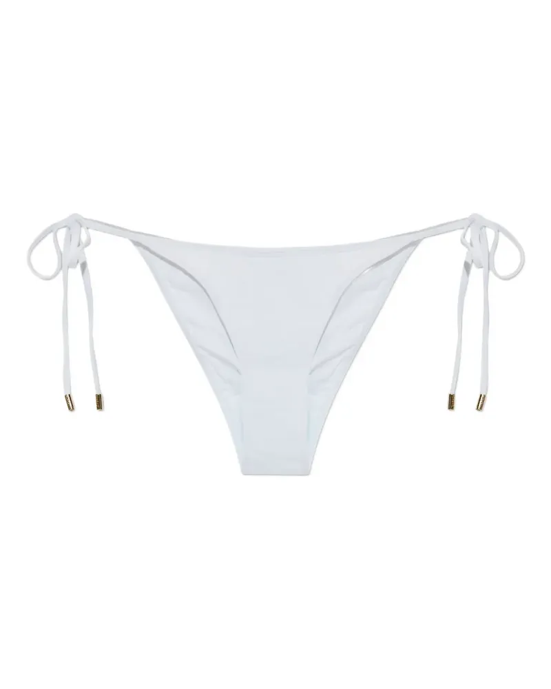 Melissa Odabash Girona Bikinihöschen mit Schnürung - Weiß Weiß