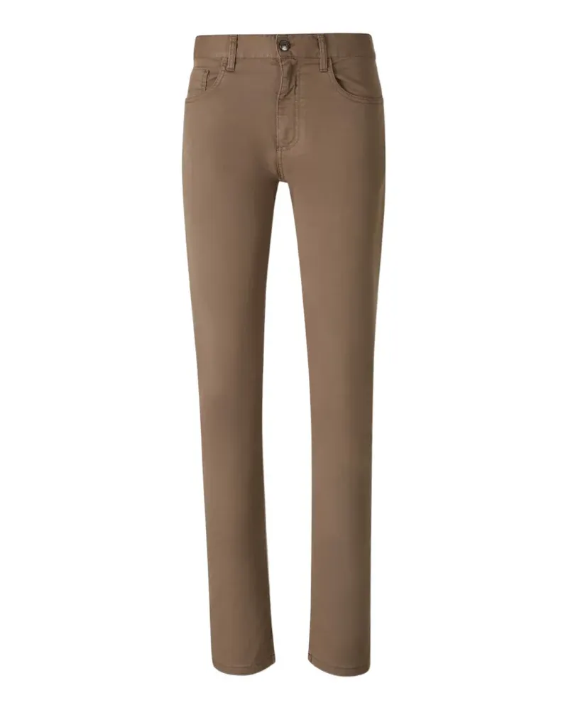 Canali straight-leg trousers - Braun Braun