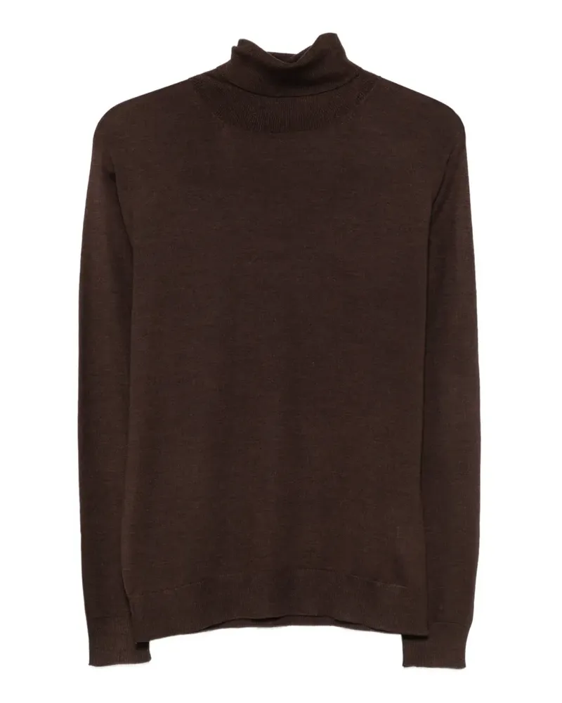 Daniele Fiesoli Gestrickter Rollkragenpullover - Braun Braun