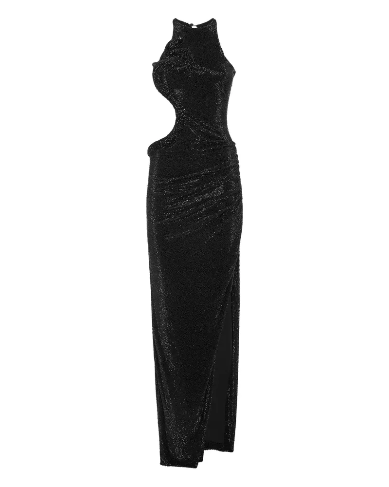 Philipp Plein Snake Kleid - Schwarz Schwarz