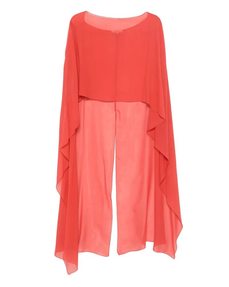 Antonelli Firenze Cape aus Seide - Rot Rot