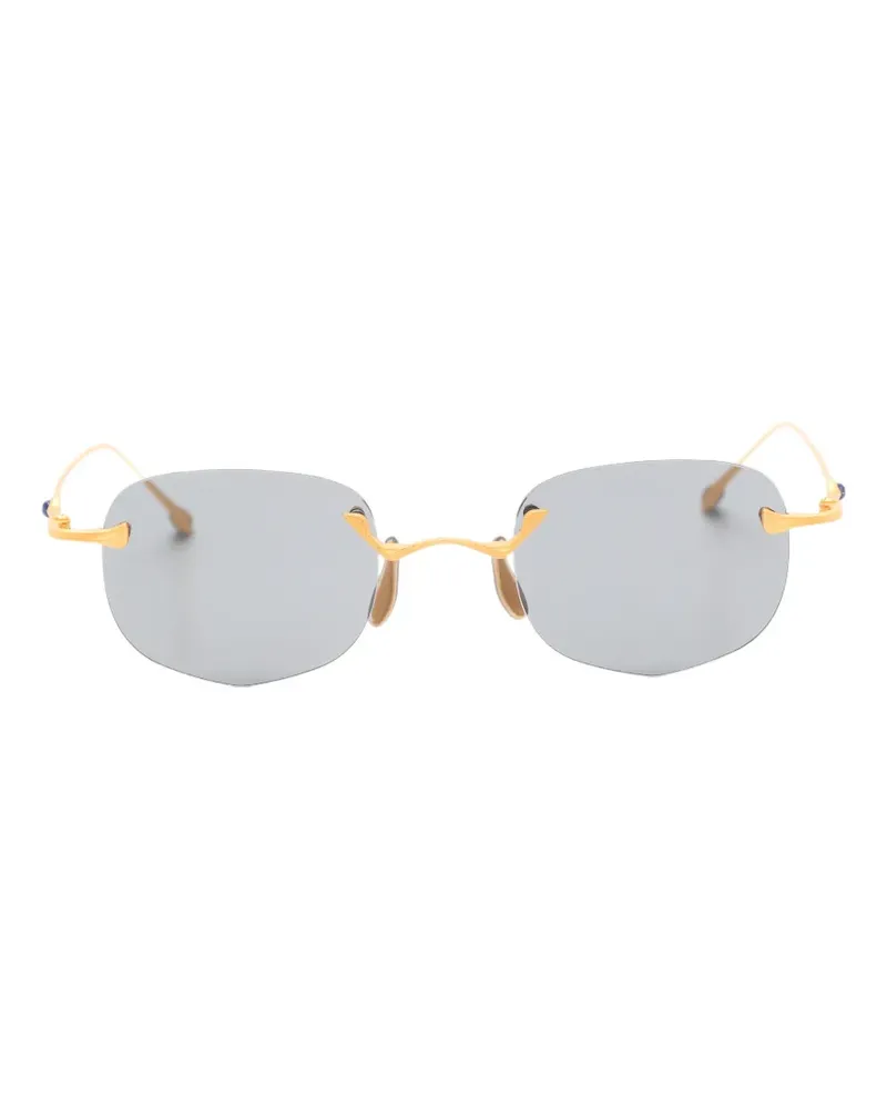 RIGARDS Sonnenbrille mit geometrischem Gestell - Gold Gold