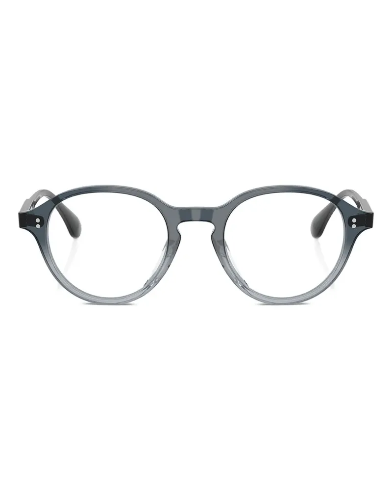 Oliver Peoples 902 round-frame glasses - Blau Blau