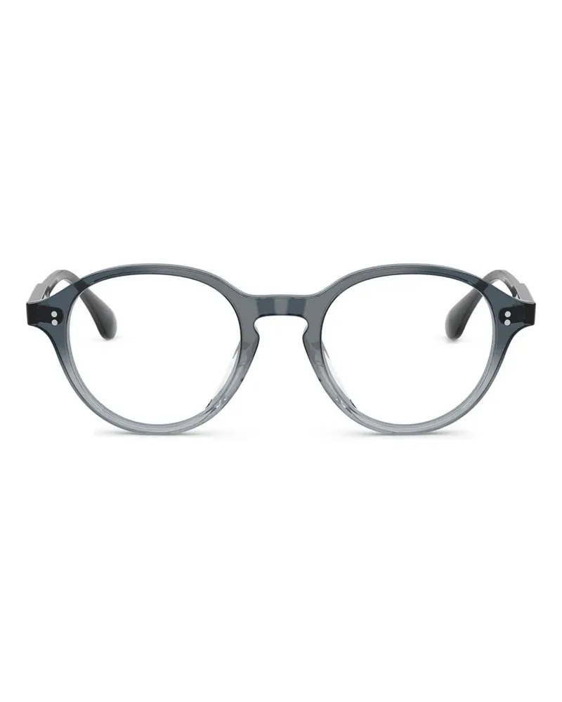 Oliver Peoples 902 round-frame glasses - Blau Blau