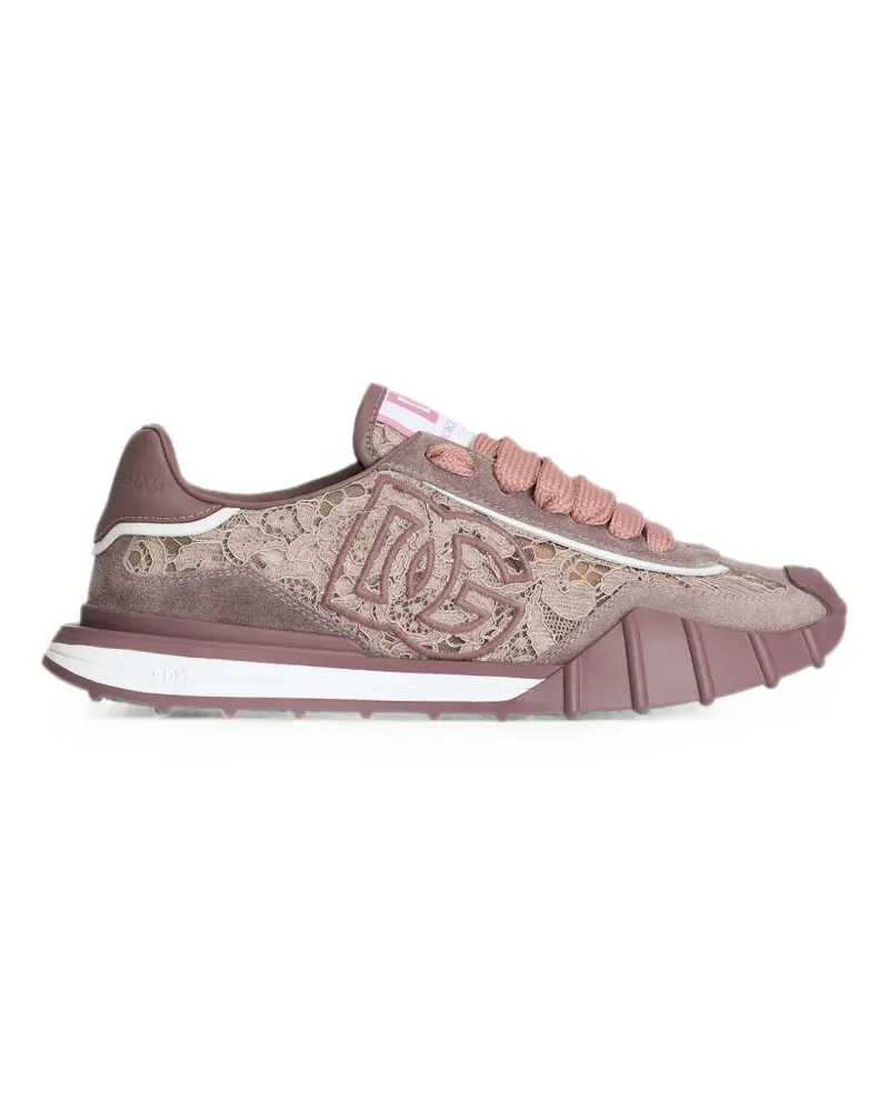 Dolce & Gabbana DG Athletic sneakers in lace - Violett Violett