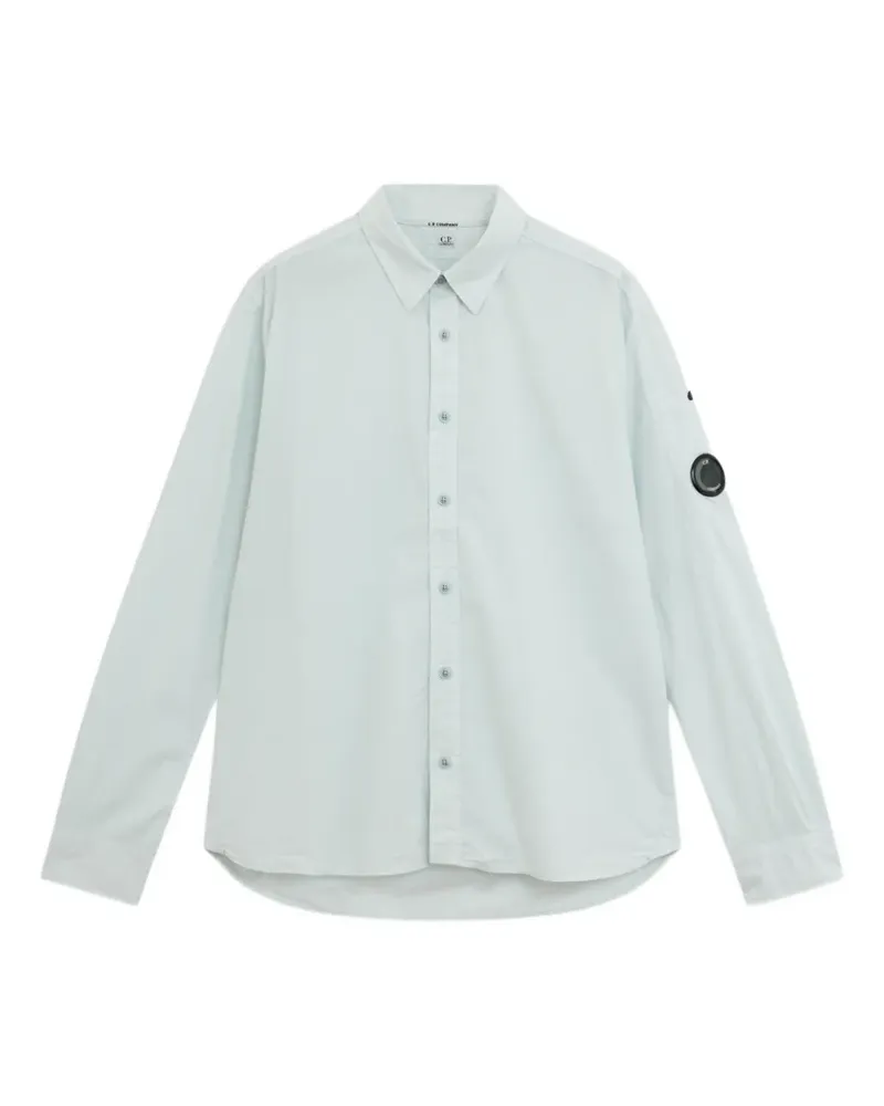 C.P. Company lens-detail buttoned shirt - Blau Blau