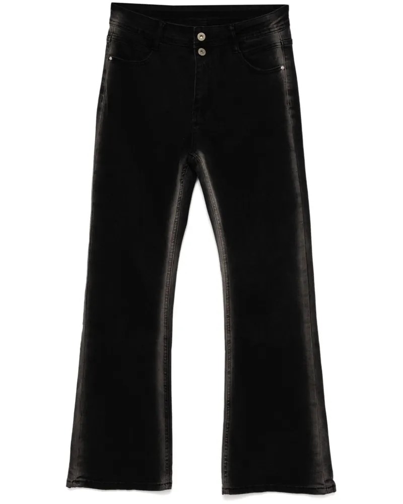 Ground Zero Ausgestellte Jeans - Schwarz Schwarz