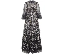 Constellation sequin-embellished gown