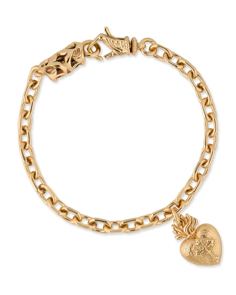 Emanuele Bicocchi Sacred Heart Armband - Gold Gold