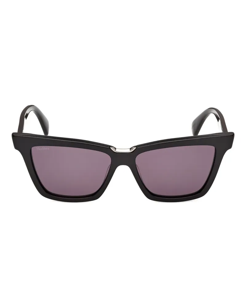 Max Mara geometric-frame sunglasses - Schwarz Schwarz