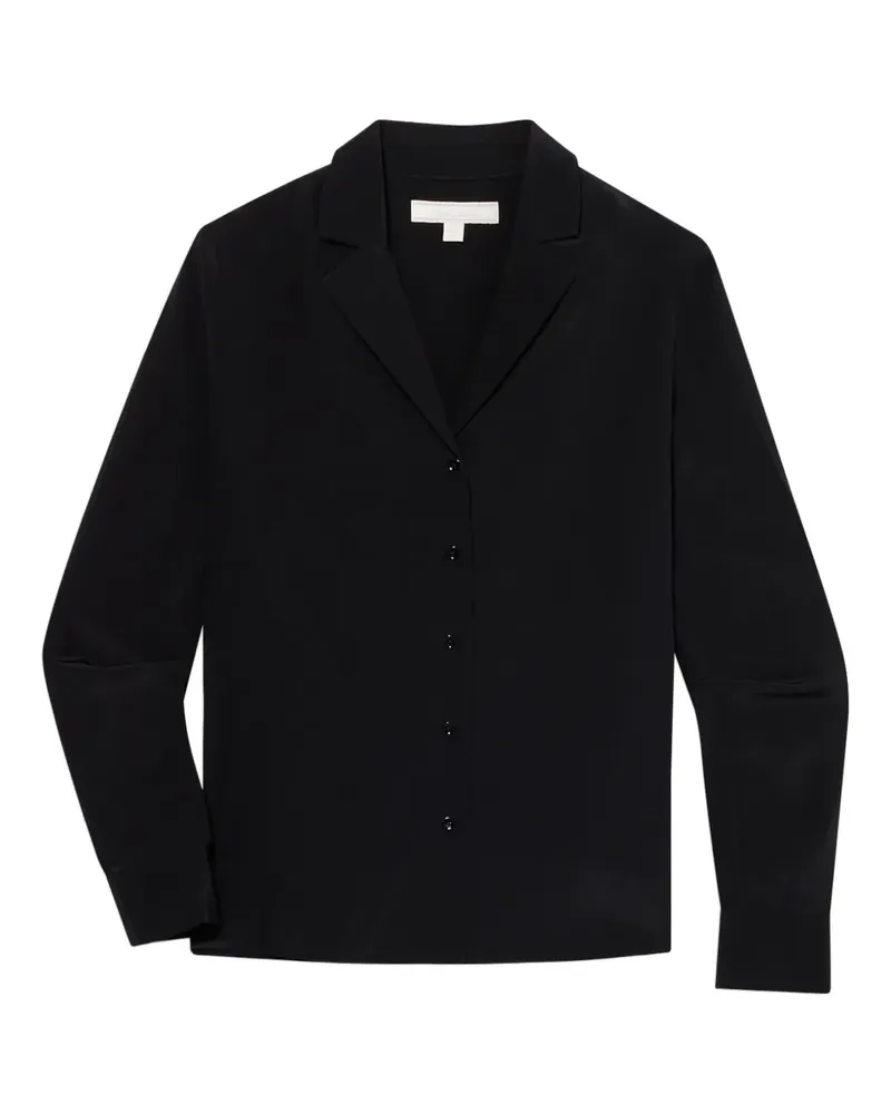 Brooks Brothers Bluse aus Seide - Schwarz Schwarz
