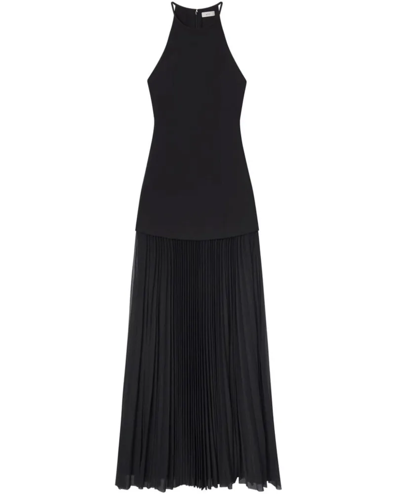 A.L.C. Lana Maxikleid - Schwarz Schwarz