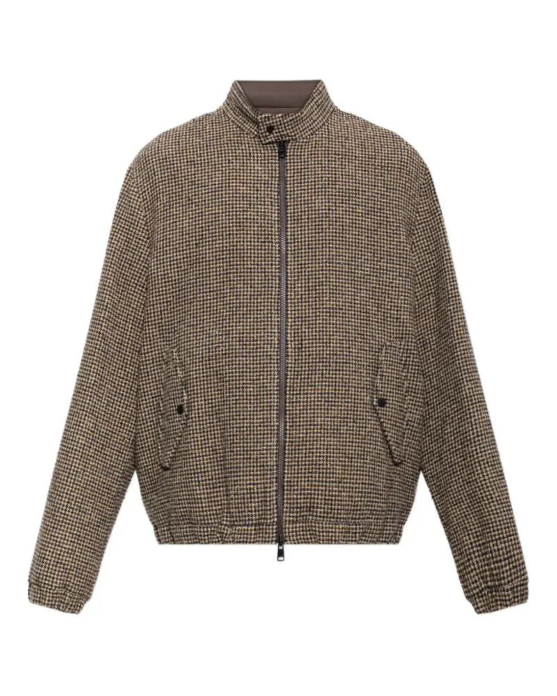 Moncler Ebrodel wendbare Steppjacke - Braun Braun