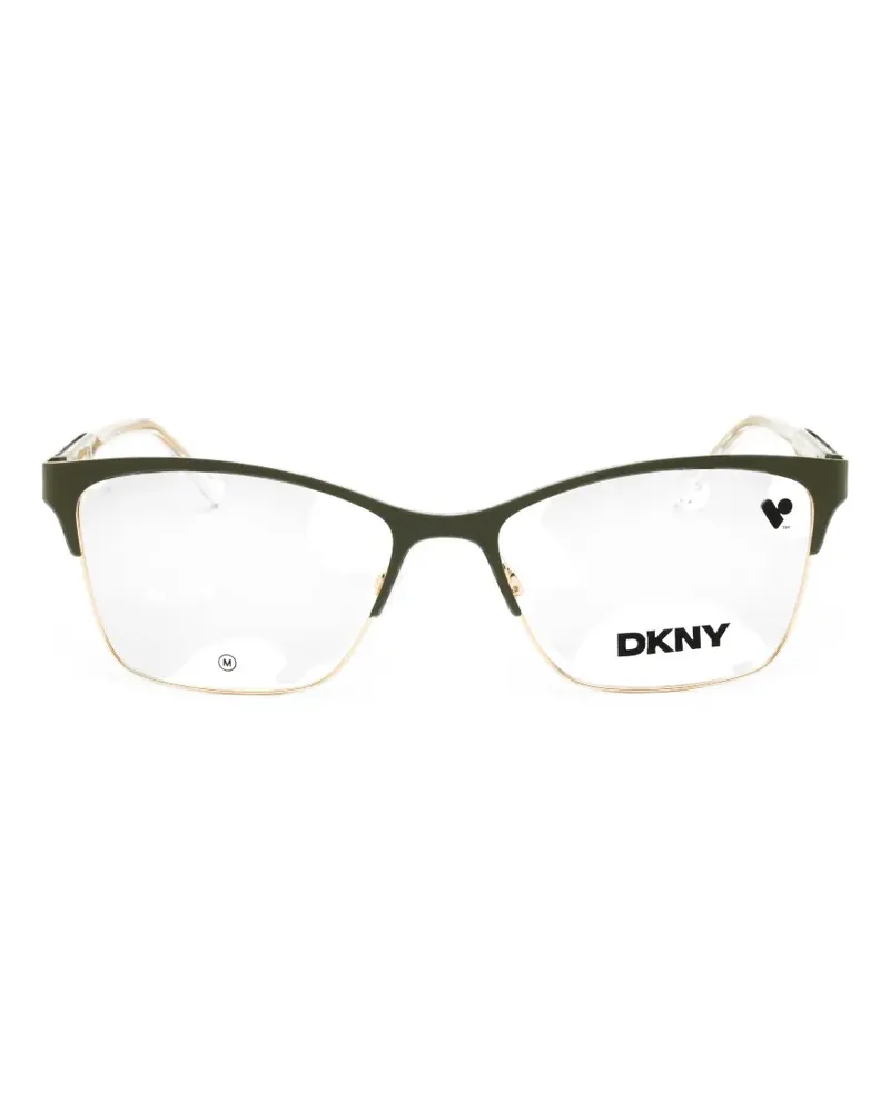 DKNY rectangle-frame glasses - Grün Grün