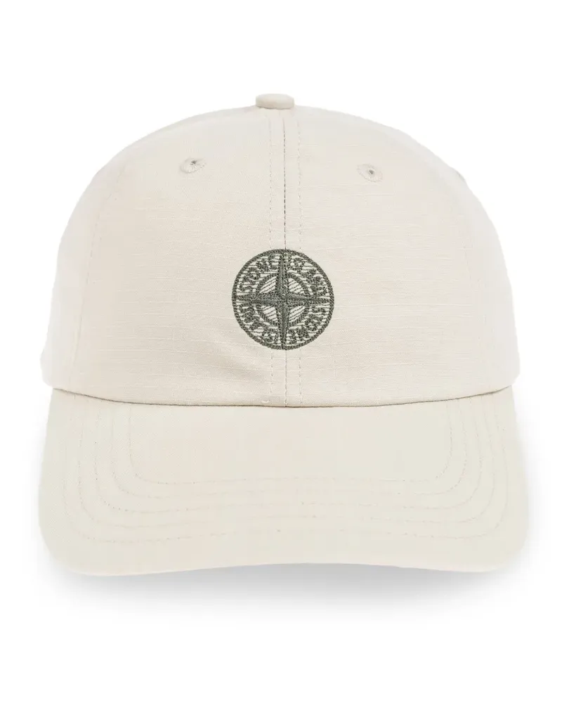 Stone Island Baseballkappe mit Kompass-Motiv - Nude Nude