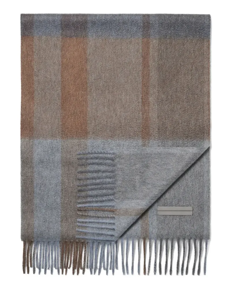 Ermenegildo Zegna cashmere scarf - Blau Blau