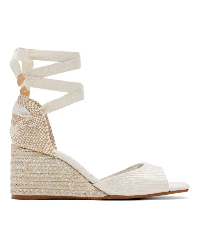Castañer Brittany Wedge-Espadrilles - Nude Nude