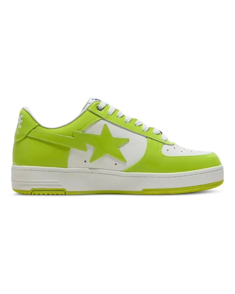 BAPE Bape Sta leather sneakers - Grün Grün