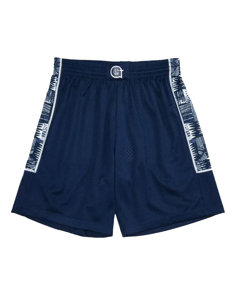Mitchell & Ness Georgetown University 1995/96 Swingman Shorts - Blau Blau