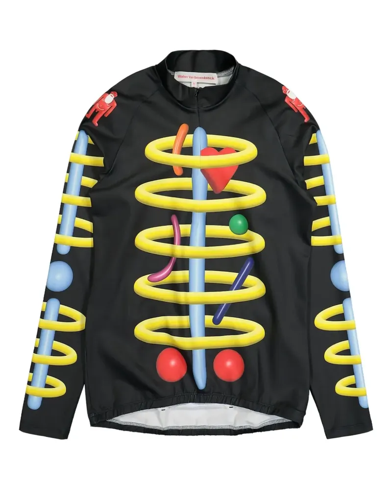 Walter van Beirendonck Void Clown Oberteil - Schwarz Schwarz