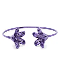 Marni Choker mit Applikationen Violett