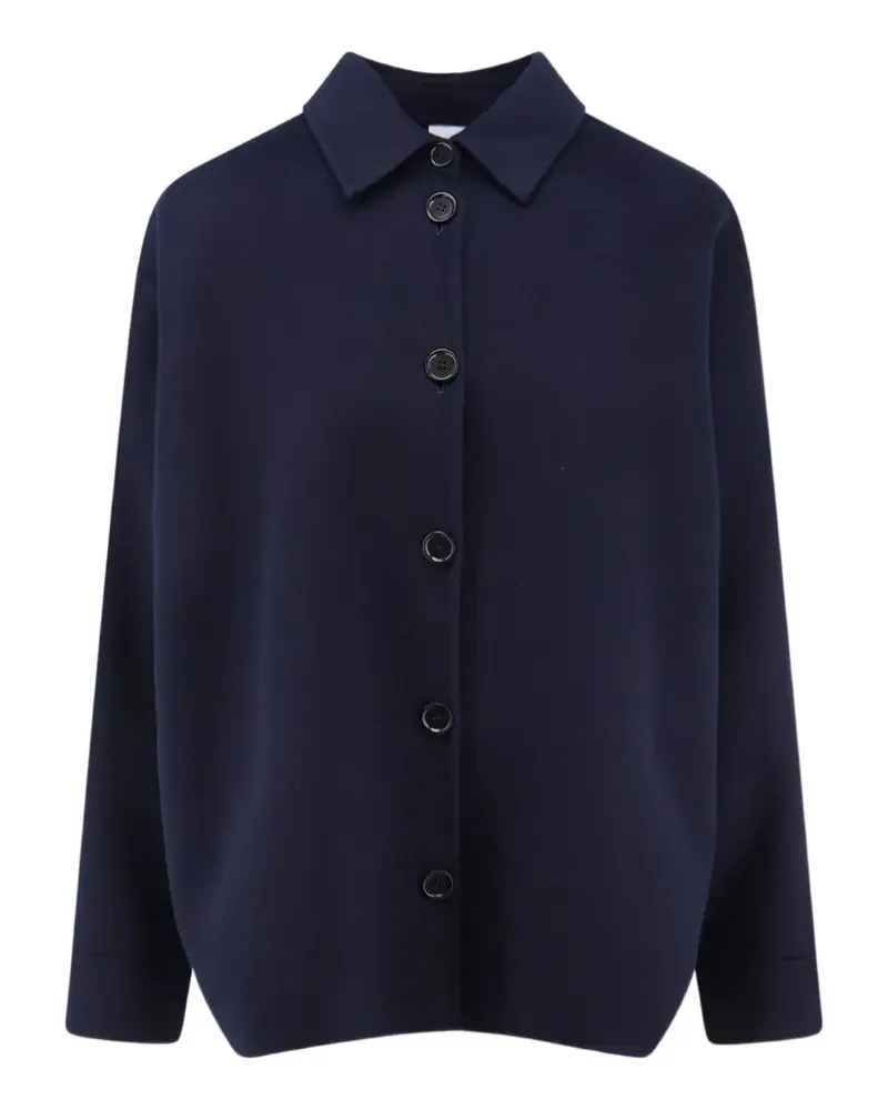 ASPESI Jacke mit Knopfleiste - Blau Blau