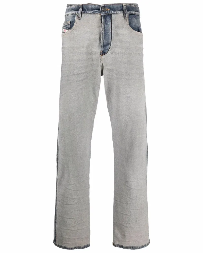 Diesel Jeans mit geradem Bein - Grau Grau