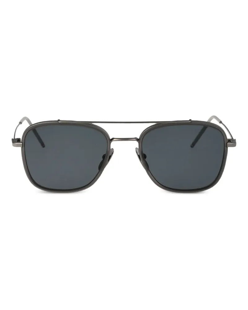 Thom Browne Getönte Pilotenbrille - Grau Grau
