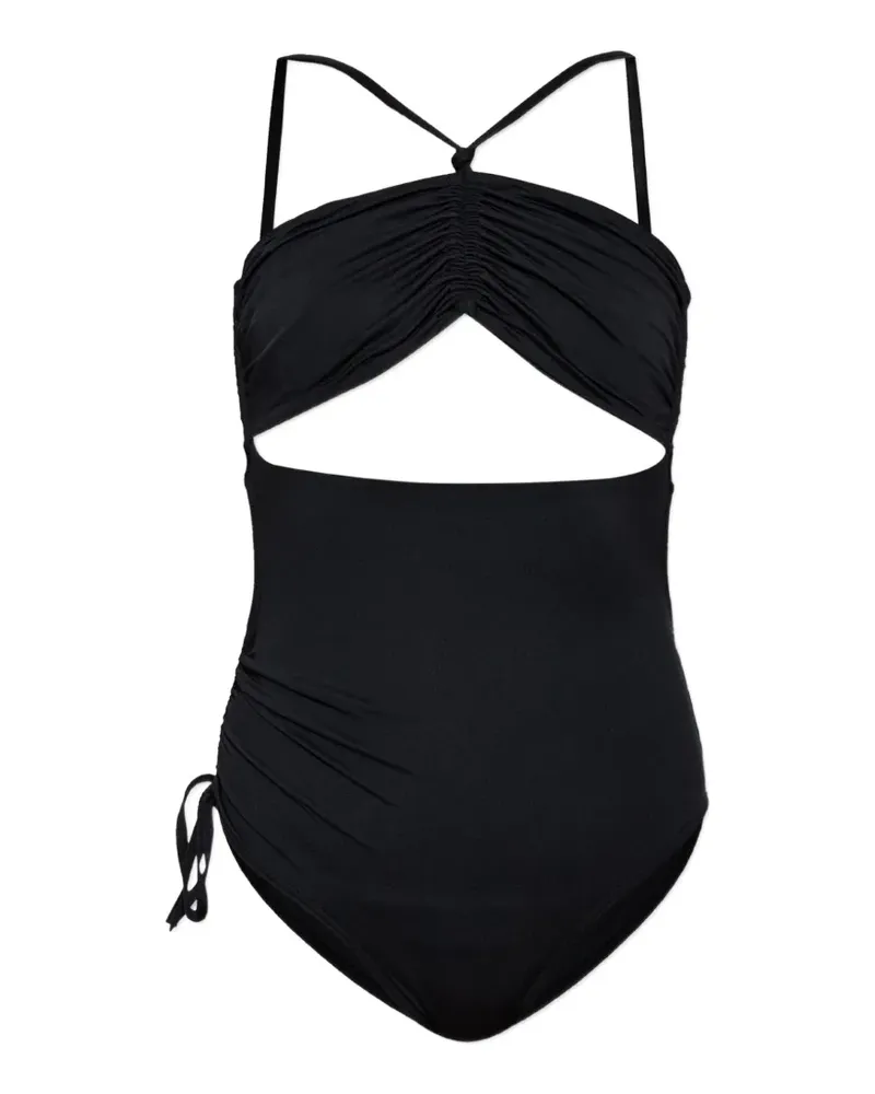 Balmain Klassischer Badeanzug - Schwarz Schwarz