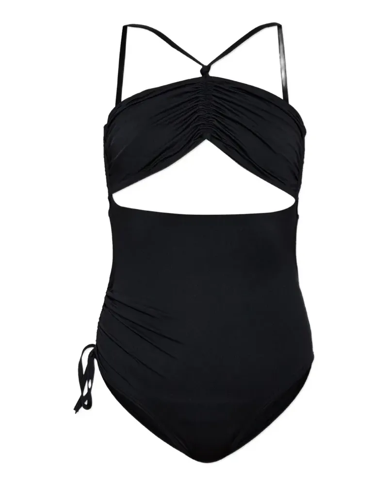 Balmain Klassischer Badeanzug - Schwarz Schwarz