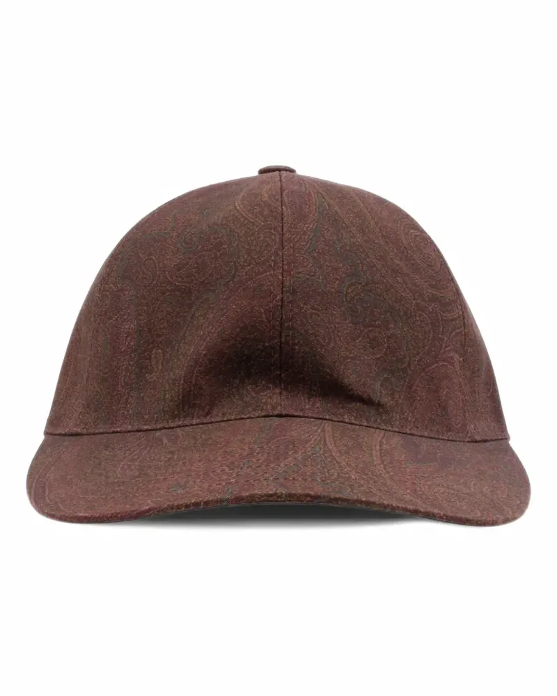Etro paisley-print baseball cap - Braun Braun