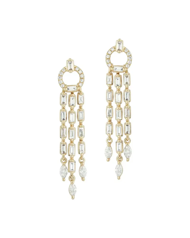 Dana Rebecca Designs 14kt Sadie Gelbgoldohrringe mit Perlen Gold