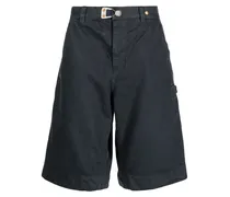 Jeans-Shorts mit Schnallendetail