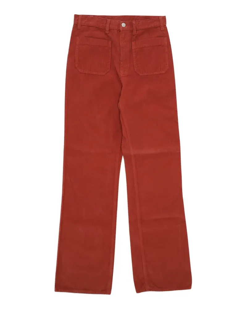 Fortela Jane bootcut corduroy trousers - Orange Orange