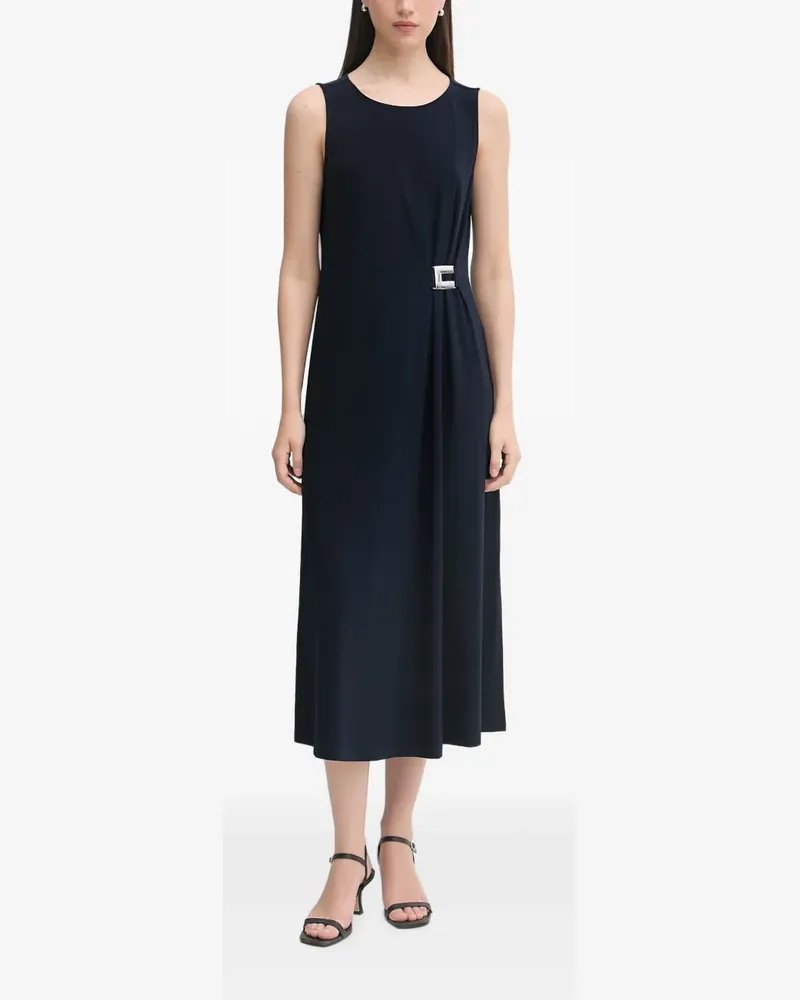 Joseph Ribkoff buckle-detail sleeveless midi dress - Blau Blau