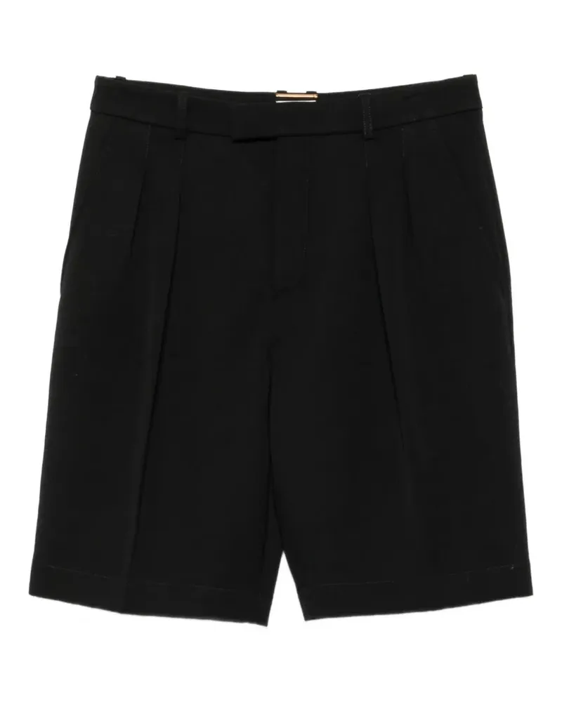 Saint Laurent tailored shorts - Schwarz Schwarz