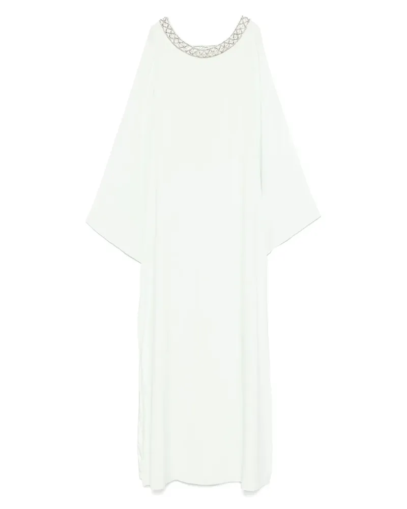 Amen Maxikleid mit Schmucksteinen - Grün Grün