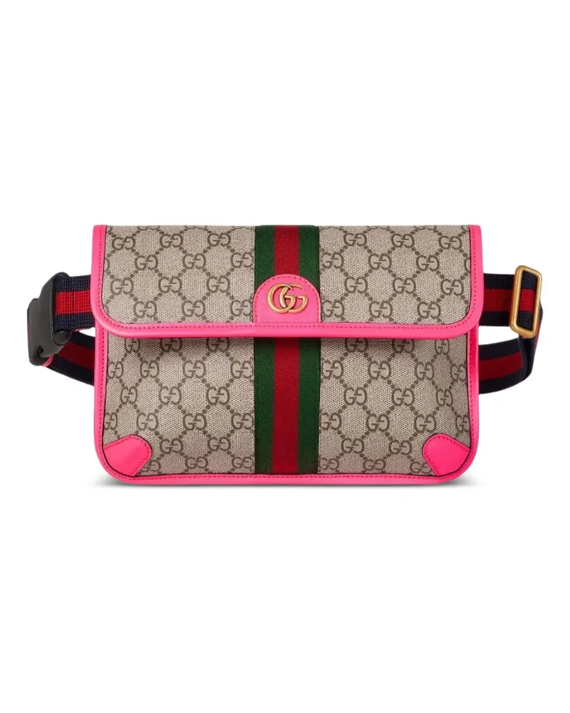 Gucci Gürteltasche mit GG - Nude Nude