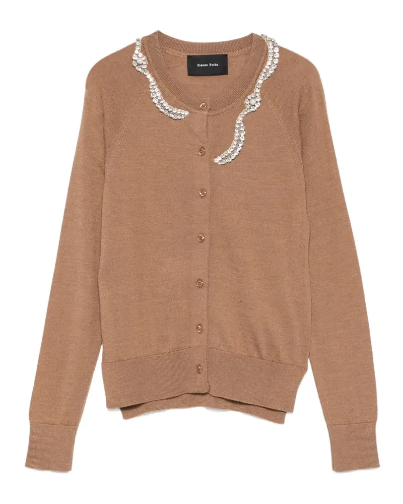 Simone Rocha embellished cardigan - Braun Braun