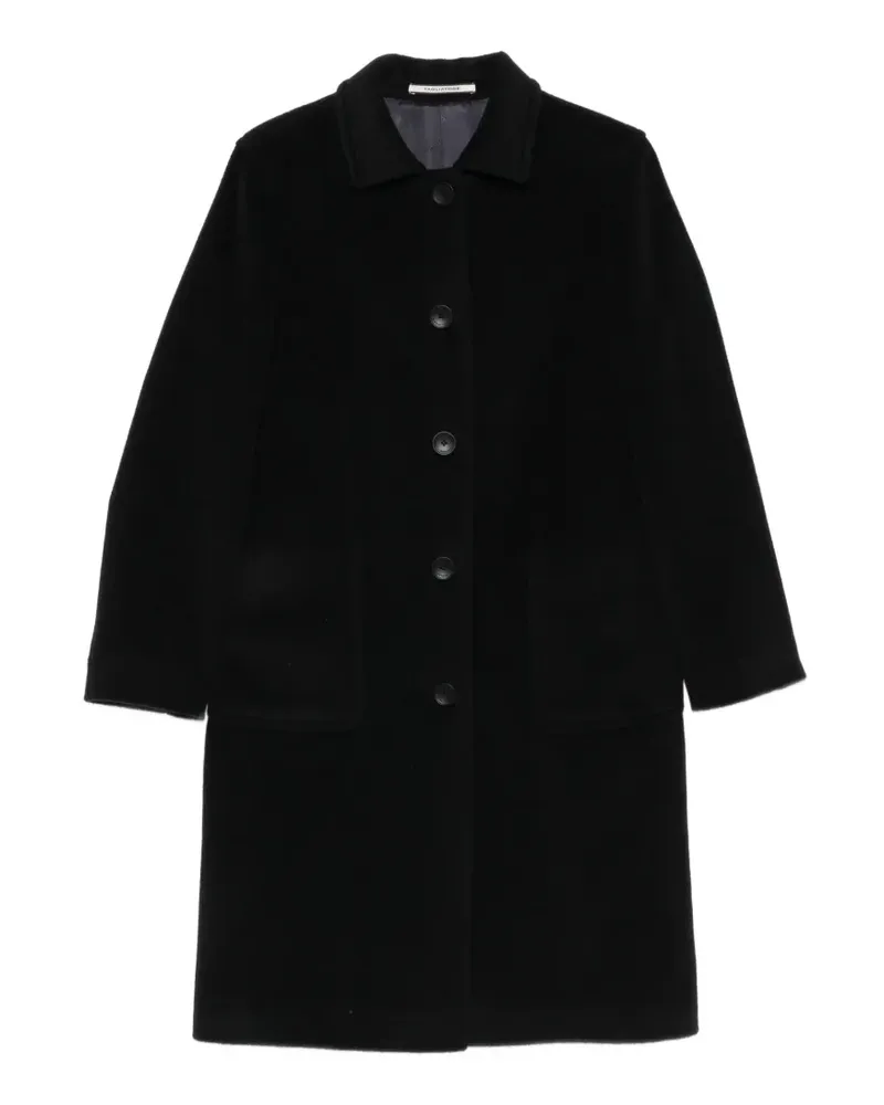 Tagliatore Monic single-breasted patch-pocket coat - Blau Blau