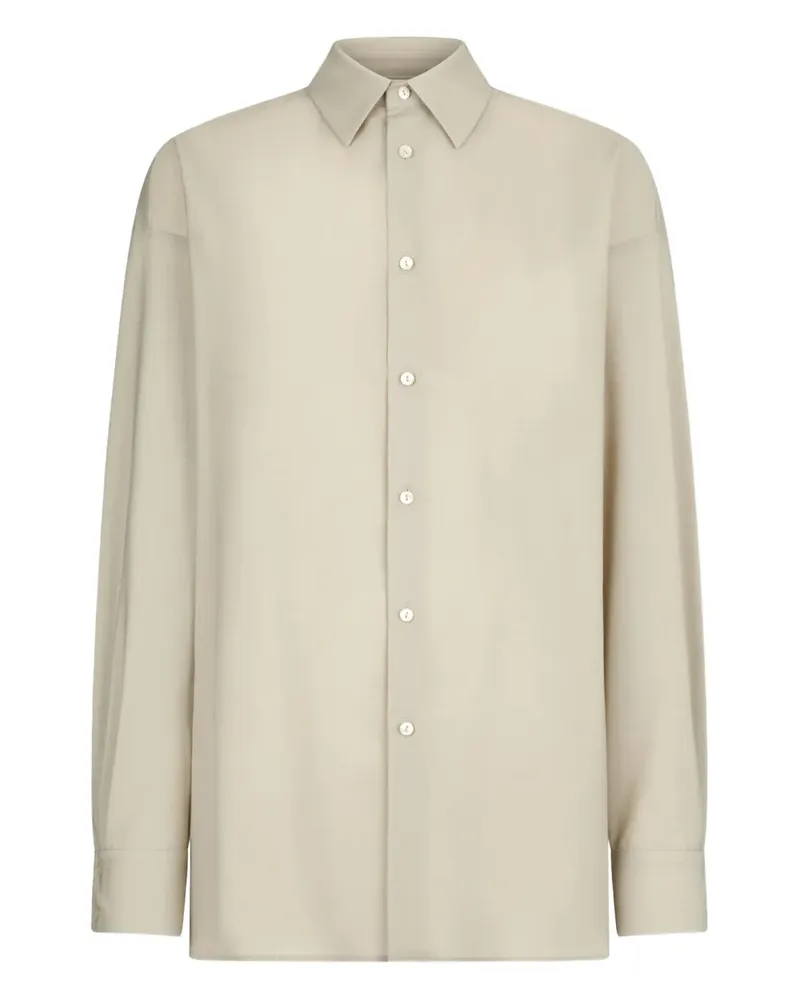 Dondup Klassisches Hemd - Grau Grau