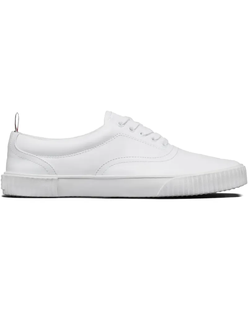 Thom Browne Sneakers mit Ripsband-Schlaufe - Weiß Weiß