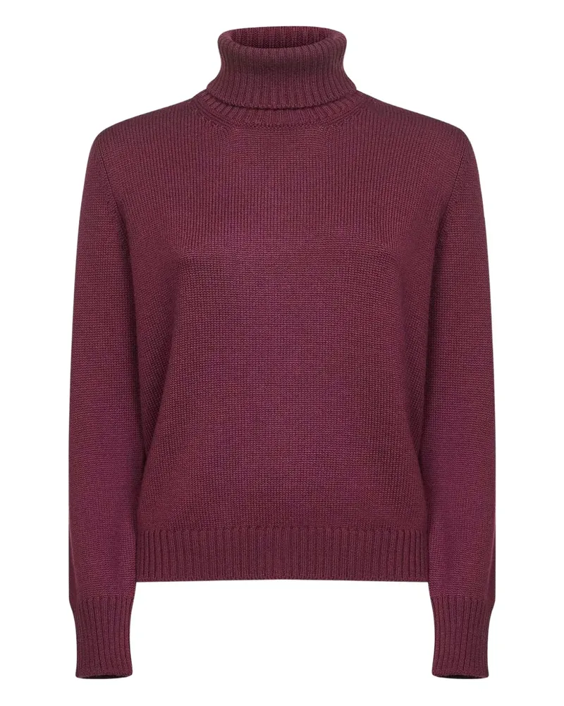 Blanca Pullover mit Rollkragen - Rot Rot