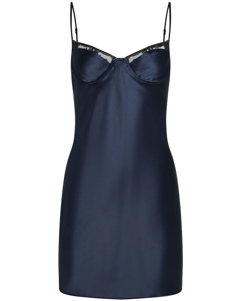 Retrofête Mela Kleid - Blau Blau