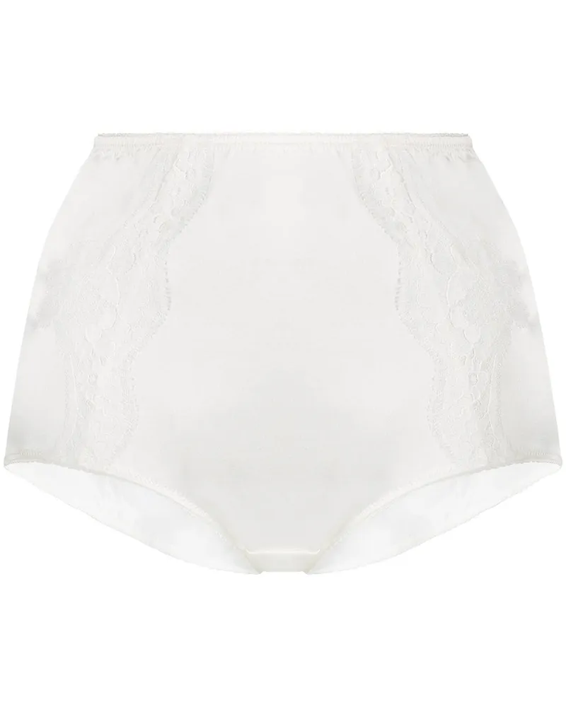 Dolce & Gabbana Slip mit hohem Bund - Weiß Weiß